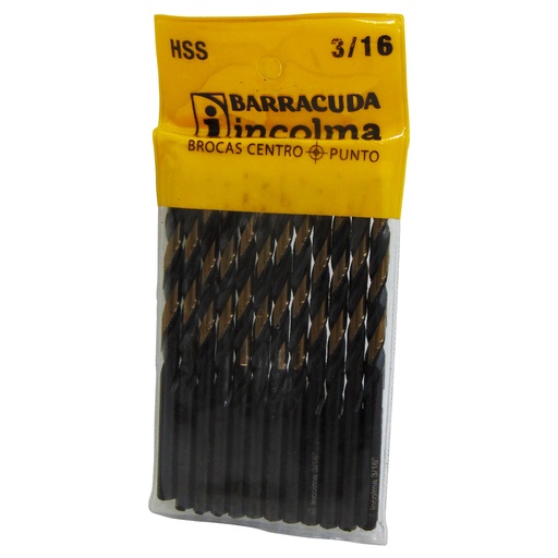[10268] MECHA PARA HIERRO 3/16" 12 PIEZAS BARRACUDA