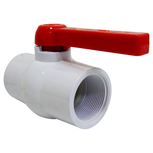 [10310] VALVULA 2 1/2" DE PVC CON ROSCA FIRM
