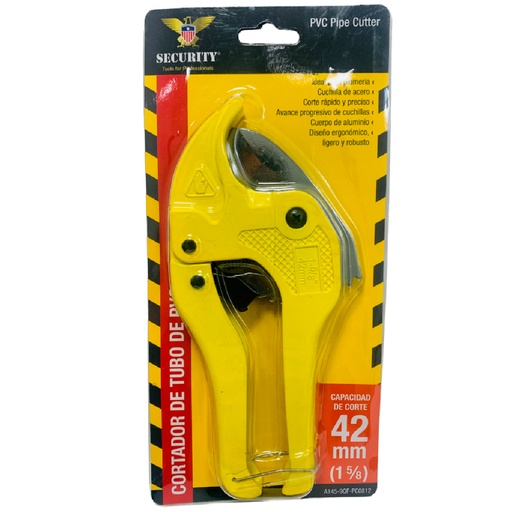 [10355] CORTADOR DE TUBO DE PVC 42MM SECURITY