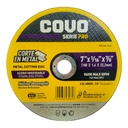 DISCO PARA CORTE 7" DE METAL COVO PRO