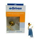 TOALLERO DE MANO DE ARO ABIERTO DORADO GRIVEN GOLDEN
