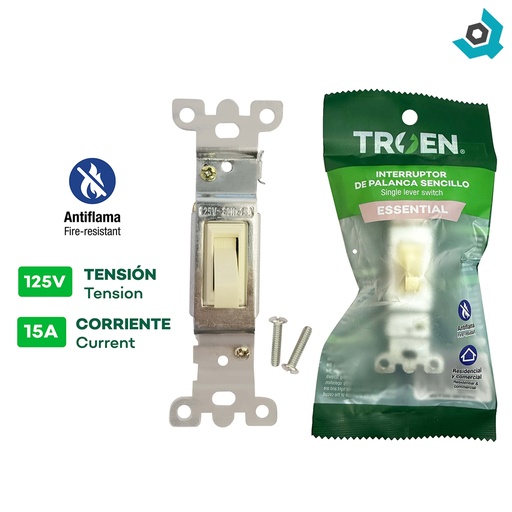 [10438] APAGADOR ELECTRICO SENCILLO BEIGE TROEN