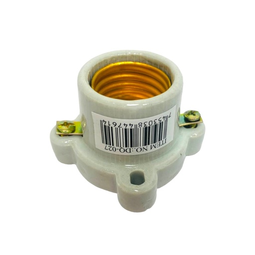 [10456] SOCATE PARA BOMBILLOS E27 PORCELANA TROEN