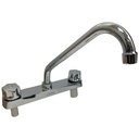 GRIFERIA PARA FREGADERO CON DOBLE MANIJA GRIVEN BASIC