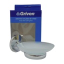 JABONERA CON PLATO CROMADO GRIVEN