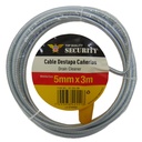 CABLE DESTAPA CANERIA 5MM X 3M SECURITY