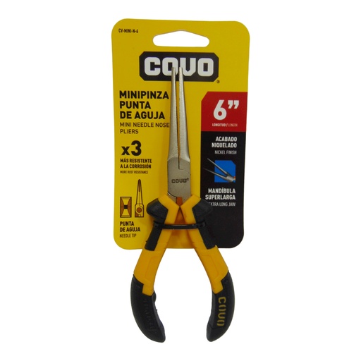 [10542] MINI PINZA PUNTA AGUJA COVO