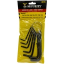 JUEGO DE LLAVES L TORX TAMPER SECURITY