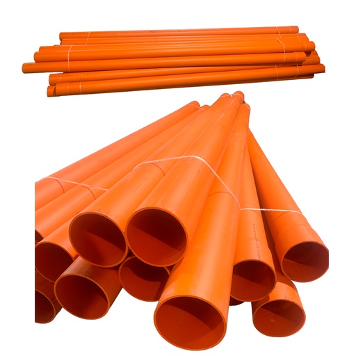 [10594] TUBO PVC SANITARIO REFORZADO 110MM 3M EXC