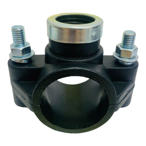 [10605] ABRAZADERA PARA RIEGO PP CON ROSCA 40MM X 1/2" TUBRICA