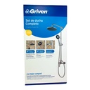 SET DE DUCHA COMPLETO CROMADO GRIVEN