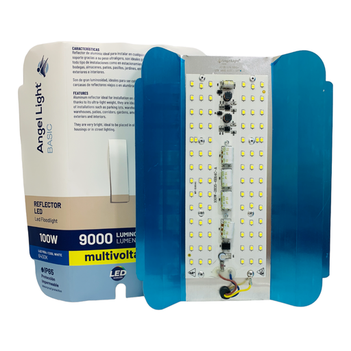 [10709] REFLECTOR LED 100W MULTIVOLTAJE ANGEL LIGHT BASIC