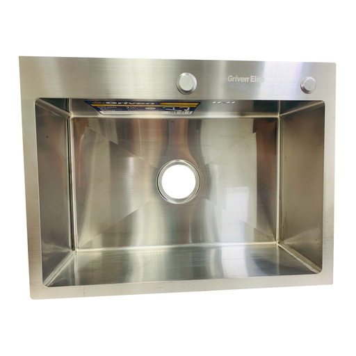 [10722] FREGADERO INDIVIDUAL DE ACERO INOXIDABLE GRIVEN ELITE