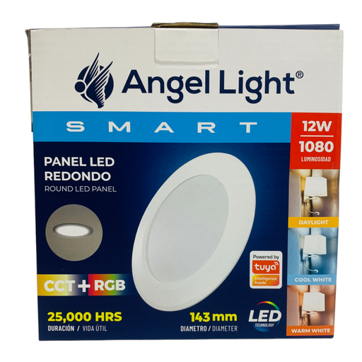 [10731] LAMPARA LED PARA EMPOTRAR REDONDA INTELIGENTE/SMART 12W ANGEL LIGHT