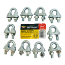PERROS PARA GUAYAS DE HIERRO 1/4" SECURITY