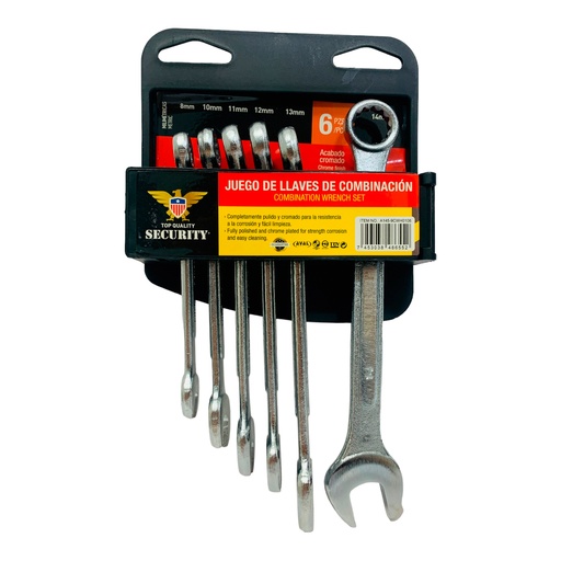 [10756] JUEGO DE LLAVES DE DE COMBINACION SECURITY