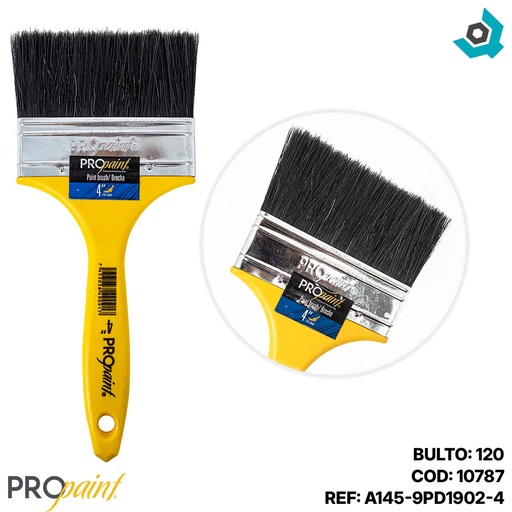 [10787] BROCHA PARA PINTAR 4" PRO PAINT
