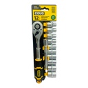 JUEGO DE DADOS CON RACHET 1/2" 12 PZA COVO