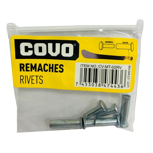 [10833] REMACHES PARA MACHETES COVO