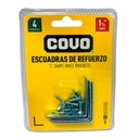 ANGULO 1 1/2" ACERO 4 PZAS COVO