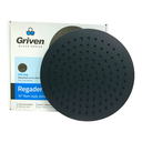 REGADERA PARA DUCHA TIPO LLUVIA REDONDA 10" GRIVEN BLACK