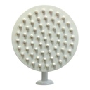REGADERA PARA BANO 6" ABS BLANCO GRIVEN BASIC