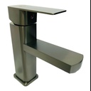 GRIFERIA PARA LAVAMANOS MONOMANDO GRIS METALICO GRIVEN GUN METAL