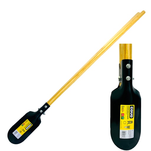[10869] CAVADOR MANGO DE MADERA 57" COVO