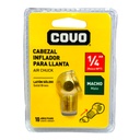 VALVULA DE LLENADO PARA NEUMATICOS 1/4" MACHO COVO