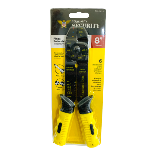 [10936] PINZA PELA CABLES 8" SECURITY
