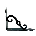 ANGULO DE SOPORTE 14 X 10.5 CM NEGRO MATE