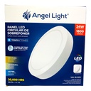 LAMPARA LED SUPERFICIAL REDONDA 24W 3 TONOS ANGEL LIGHT