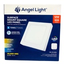 LAMPARA LED SUPERFICIAL CUADRADA 12W 3 TONOS ANGEL LIGHT