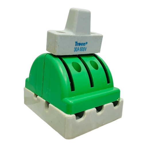 [10979] CUCHILLA ELECTRICA 2 PASES 3 POLOS X 30A TROEN