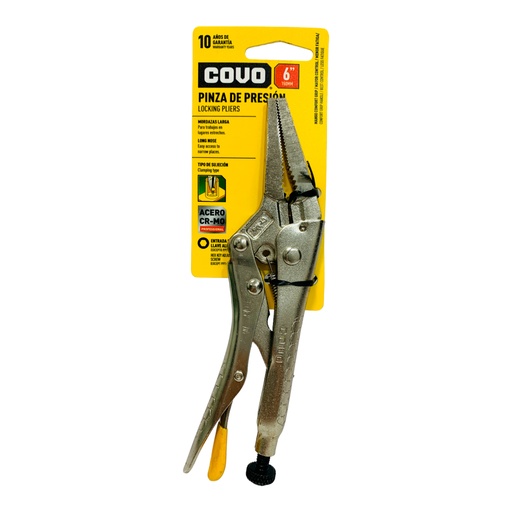 [11007] PINZA DE PRESION 6" COVO