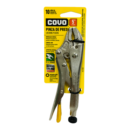 [11008] PINZA DE PRESION 5" COVO
