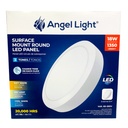LAMPARA LED SUPERFICIAL REDONDA 18W 3 TONOS ANGEL LIGHT