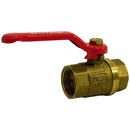 [1578] VALVULA 3/4" DE BRONCE B100 WOLFGANG