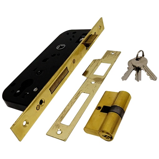 [1675] CERRADURA PARA EMBUTIR 35MM DORADA WORKEY