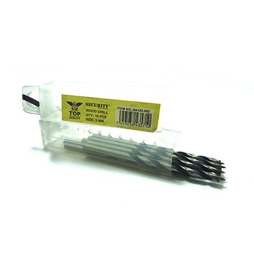 [2315] MECHA PARA MADERA 9MM 5 PIEZAS SECURITY