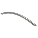 TIRADOR PARA MUEBLES 192MM PLATEADO MATE
