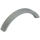 TIRADOR PARA MUEBLES 64MM PLATEADO MATE