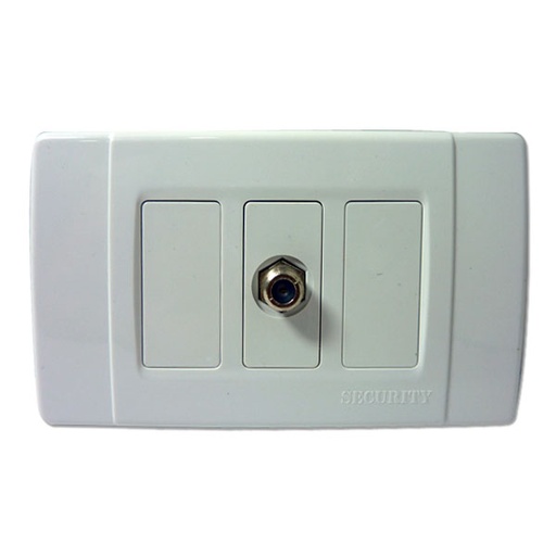 [2780] TOMA COAXIAL PARA TELEVISOR SECURITY