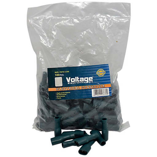 [3192] CONECTOR ELECTRICO TERMINAL INSULADO FDFD2-250 VOLTAGE