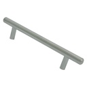 TIRADOR PARA MUEBLES 128MM CROMADO MATE