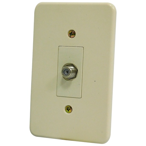 [3366] TOMA COAXIAL PARA CABLE DE TV F1135TV