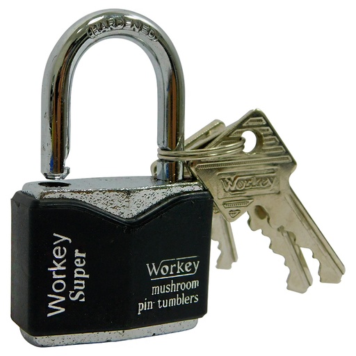 [3370] CANDADO 40MM PLATEADO WORKEY