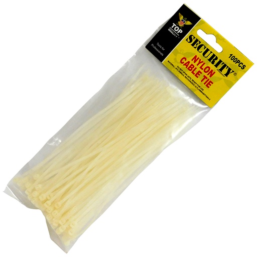 [3396] TIRRAJE NYLON BLANCO O NEGRO 25X150MM SECURITY