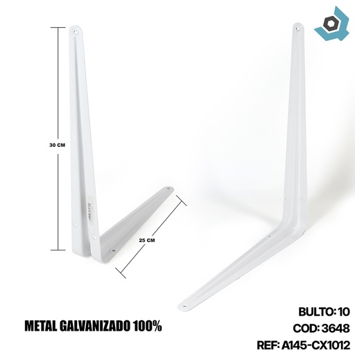 [3648] PIE DE AMIGO 10" X 12"