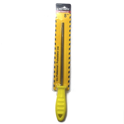 [3822] LIMA TRIANGULAR DE 8" SECURITY 7YS8132-3